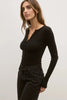 Lara Bodysuit in Black Bayse Brand