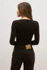 Lara Bodysuit in Black Bayse Brand
