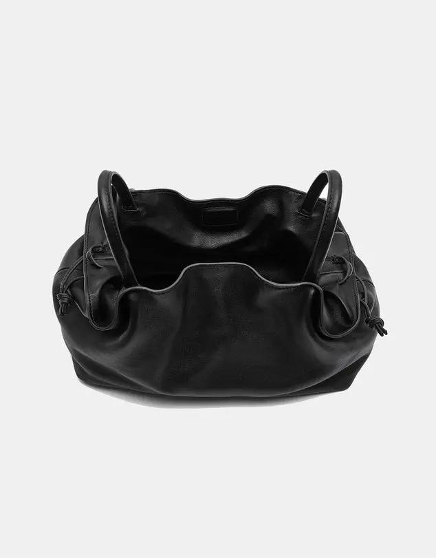 Mila Medium Tote in Black Rylan