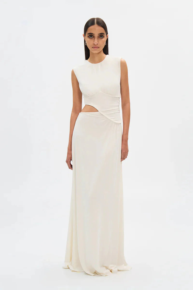 Sierra Dress in Ivory Misha