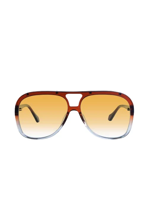 Bang in Burnt Orange Valley Eyewear