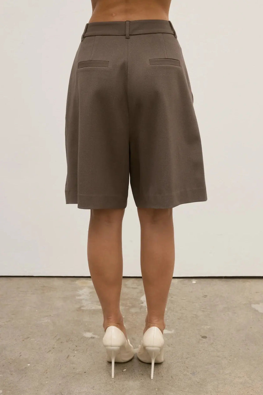 Mika Short in Mink Bayse Brand