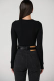 Elise Bodysuit in Black