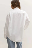 Avoca Shirt in White Bayse Brand