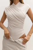 Amrita Sleeveless Bodysuit in Baby