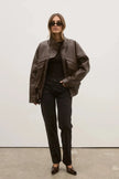 Inez Jacket in Chestnut