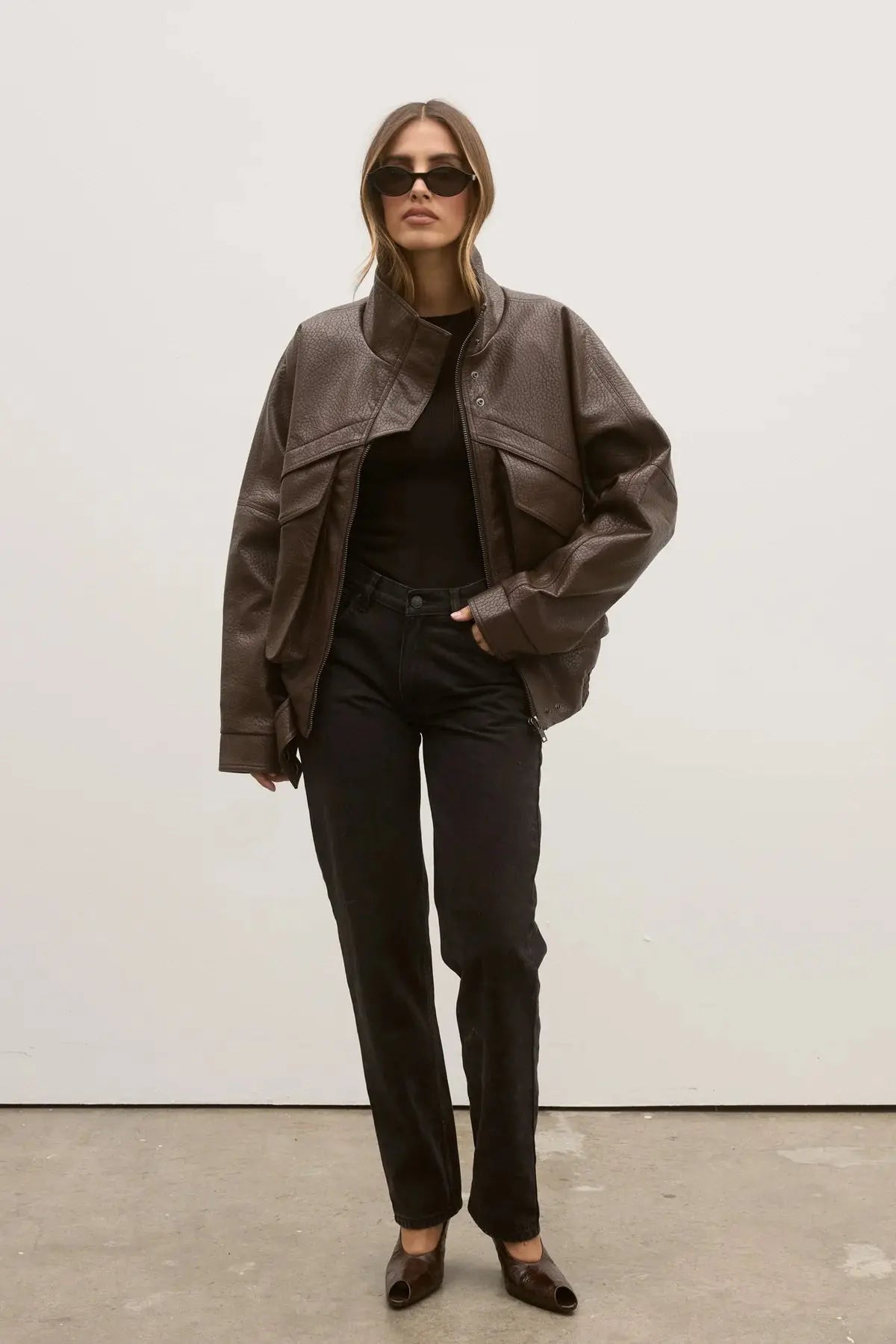 Inez Jacket in Chestnut