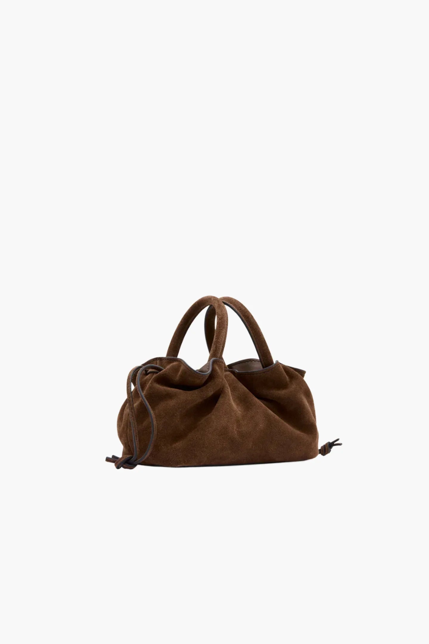 Brown Suede Mila Mini Tote Rylan