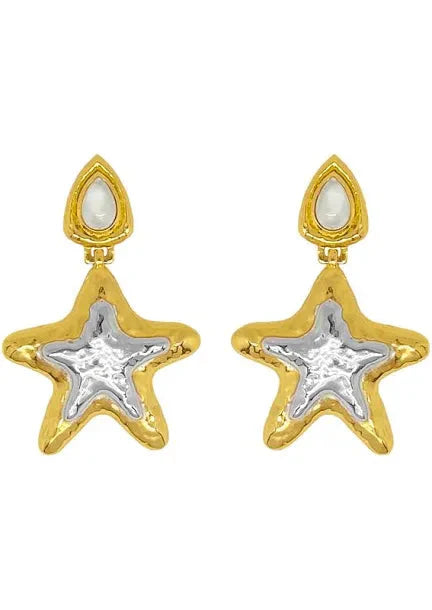 Portia Earrings Mountain and Moon