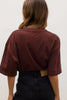 Jonas Boyfriend Tee in Ember Bayse Brand