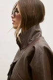 Inez Jacket in Chestnut