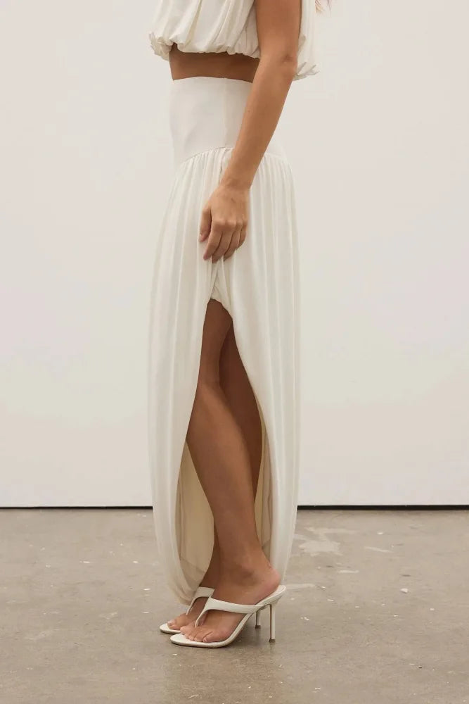 Contessa Skirt in Ivory