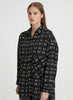 Knox Shirt in Black Blanca