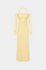 Sonnet Mesh Dress in Butter Misha