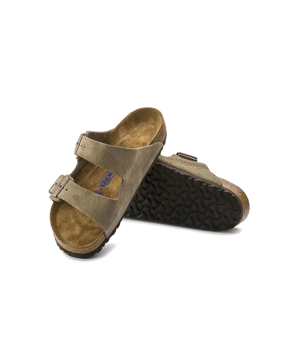 Arizona SFB Taupe Suede Leather Birkenstock