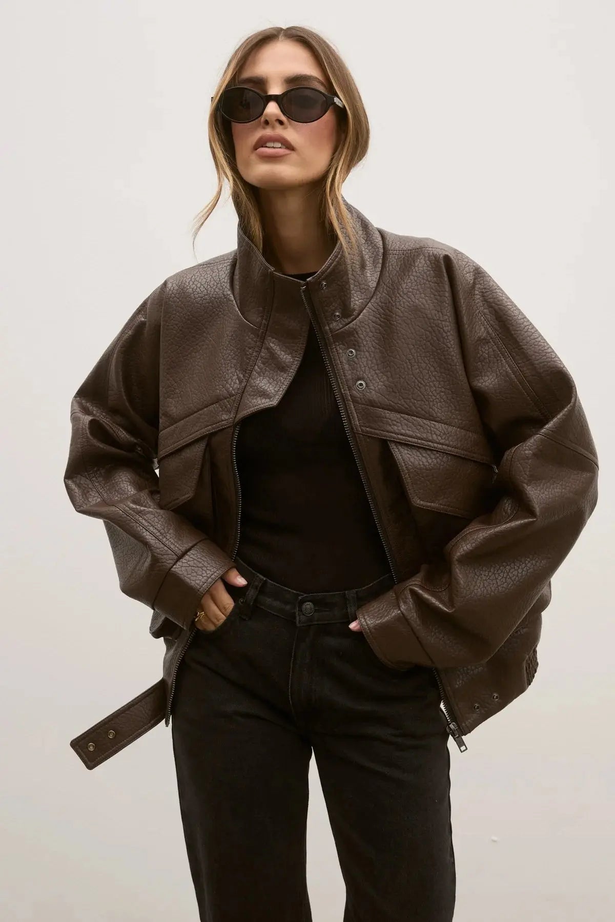 Inez Jacket in Chestnut