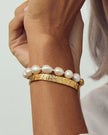 Olivia Gold Cuff Bracelet Arms of Eve