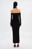 Sonnet Mesh Dress in Black Misha