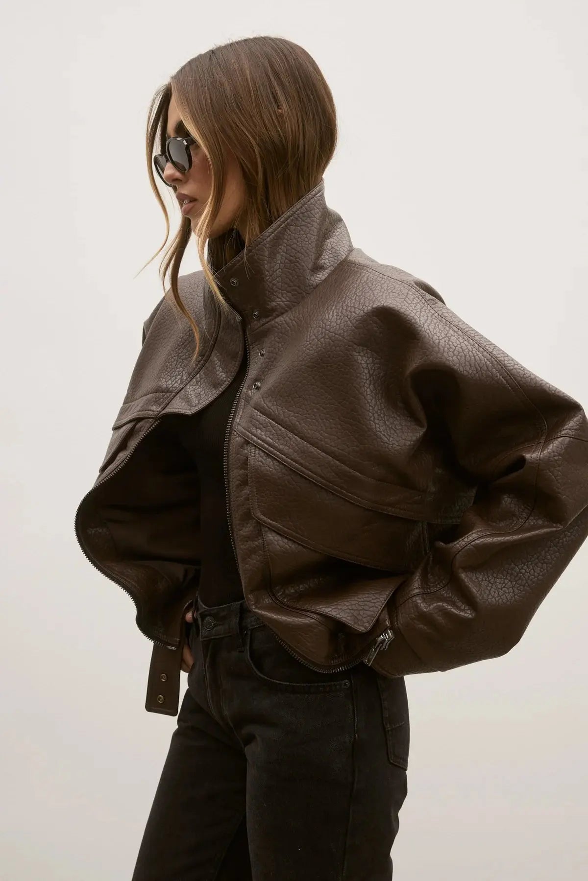 Inez Jacket in Chestnut