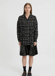 Knox Shirt in Black Blanca