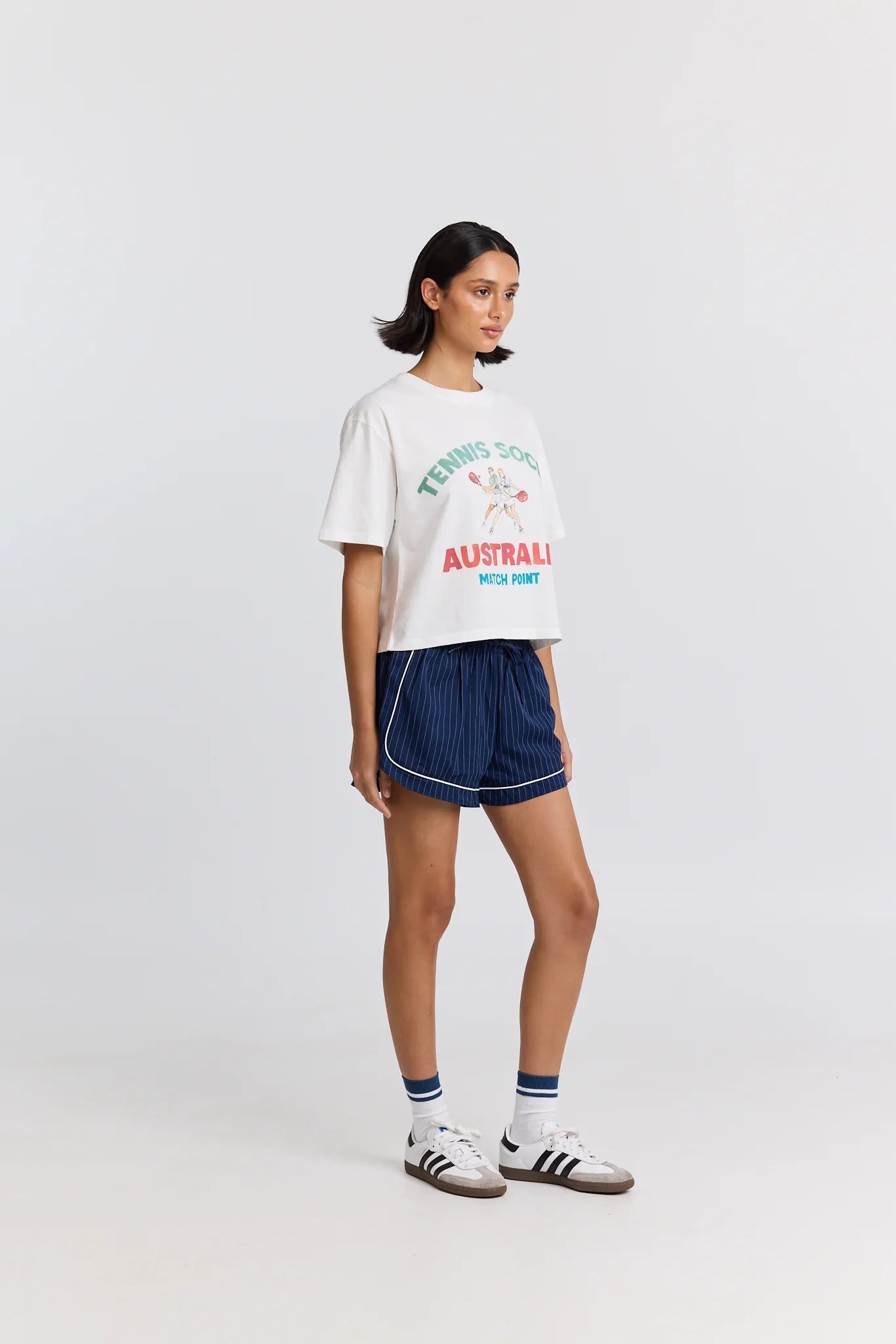 Tennis Social Boxy Tee