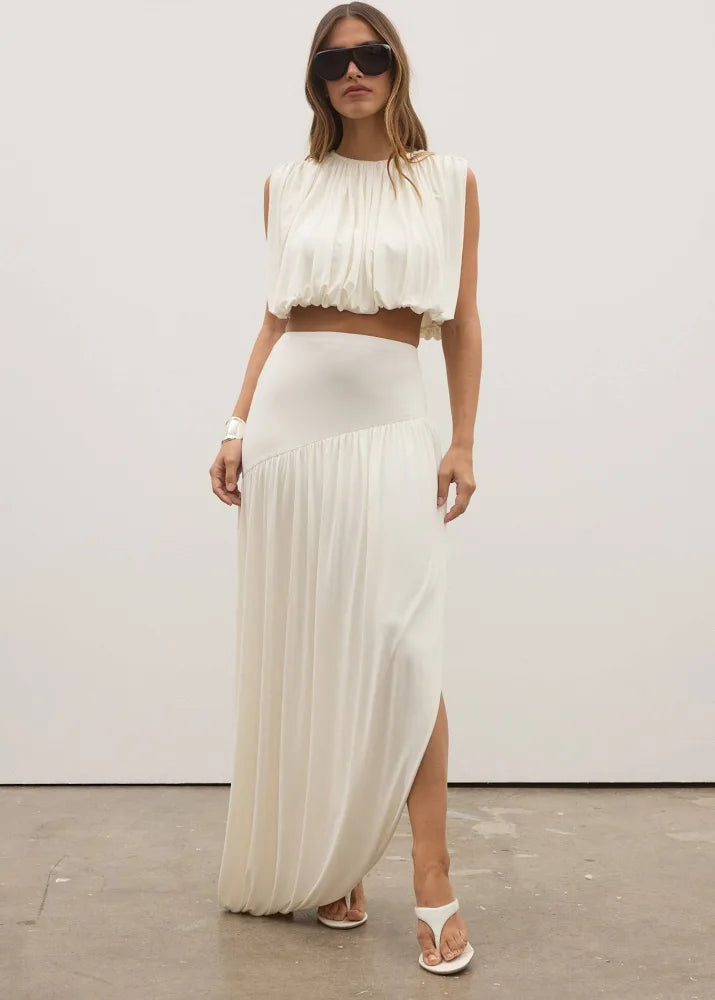 Contessa Skirt in Ivory