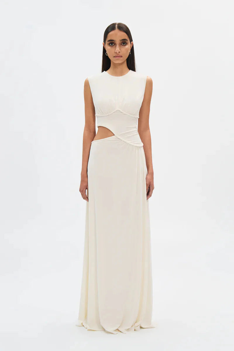 Sierra Dress in Ivory Misha