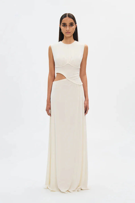 Sierra Dress in Ivory Misha