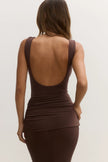 Reina Bodysuit in Chocolate Bayse Brand