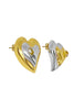 Morgan Earrings in Mixed Metal Mountain and Moon