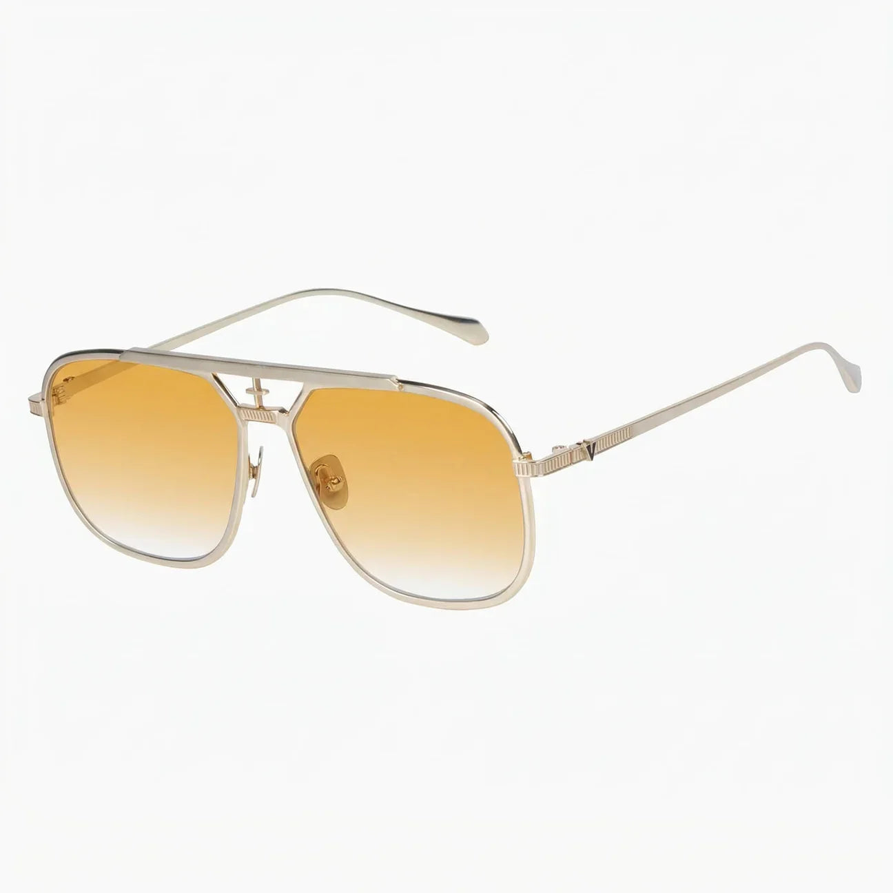 Capita in Brushed Gold Valley Eyewear