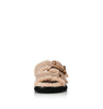 Panama Shearling Slide in Natural Alias Mae