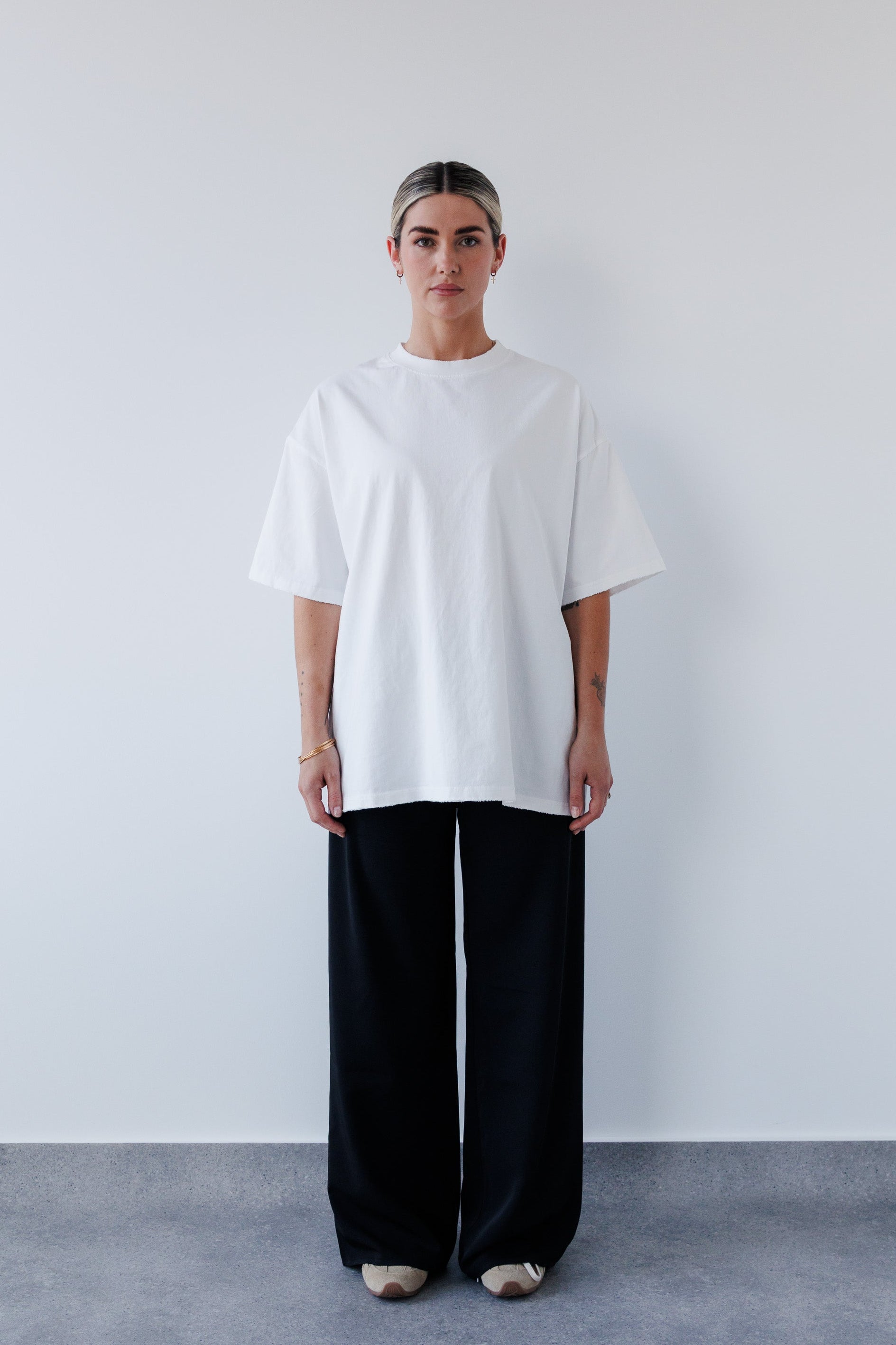 Jasper Tee in White Mabel