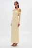 Sonnet Mesh Dress in Butter Misha