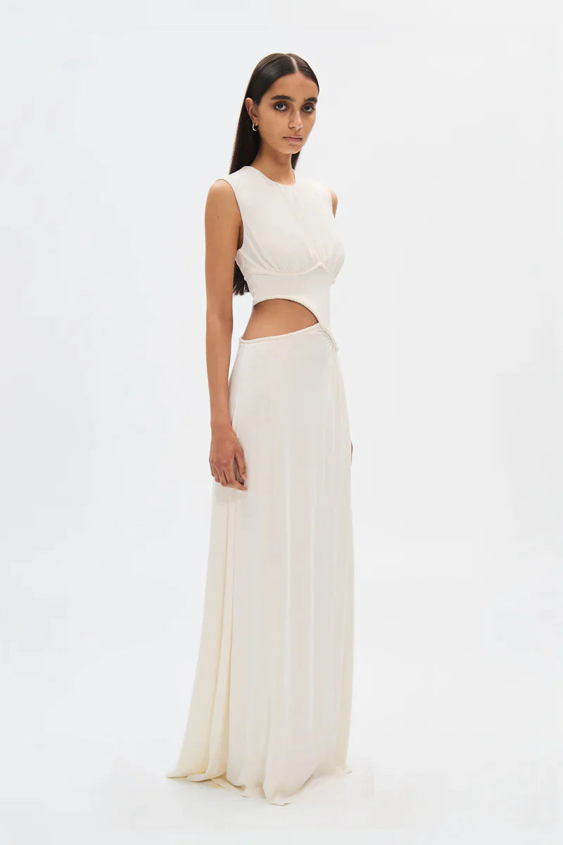 Sierra Dress in Ivory Misha