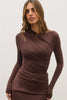 Amrita Bodysuit in Chocolate Bayse Brand
