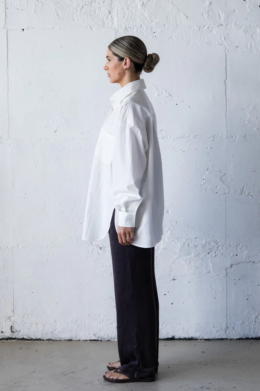 Bec Shirt in White Mabel