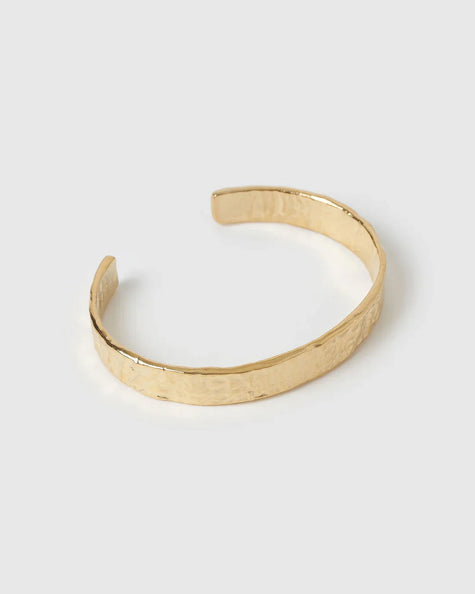 Olivia Gold Cuff Bracelet Arms of Eve