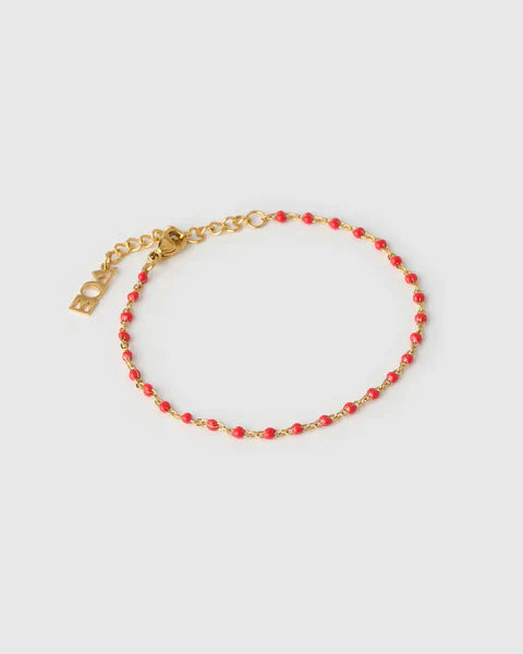 Peggy Bracelet in Cherry Arms of Eve