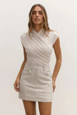 Amrita Sleeveless Bodysuit in Baby