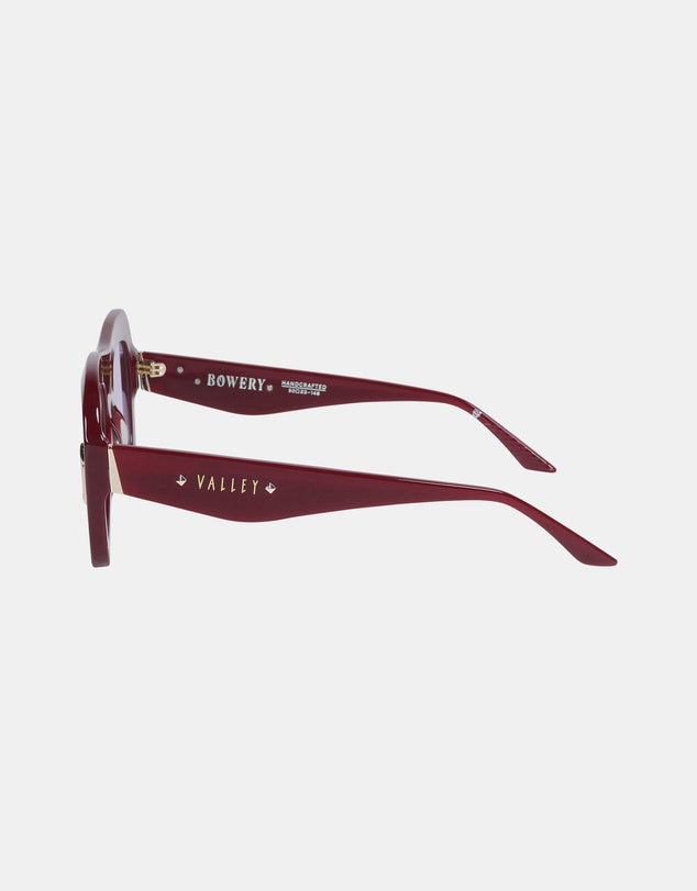 Bowery in Burgundy Valley Eyewear
