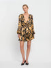 Kaia Tie Front Mini Dress Kivari