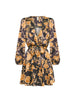 Kaia Tie Front Mini Dress Kivari
