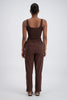 Panarea Trackpant in Brown Jasmine Alexa
