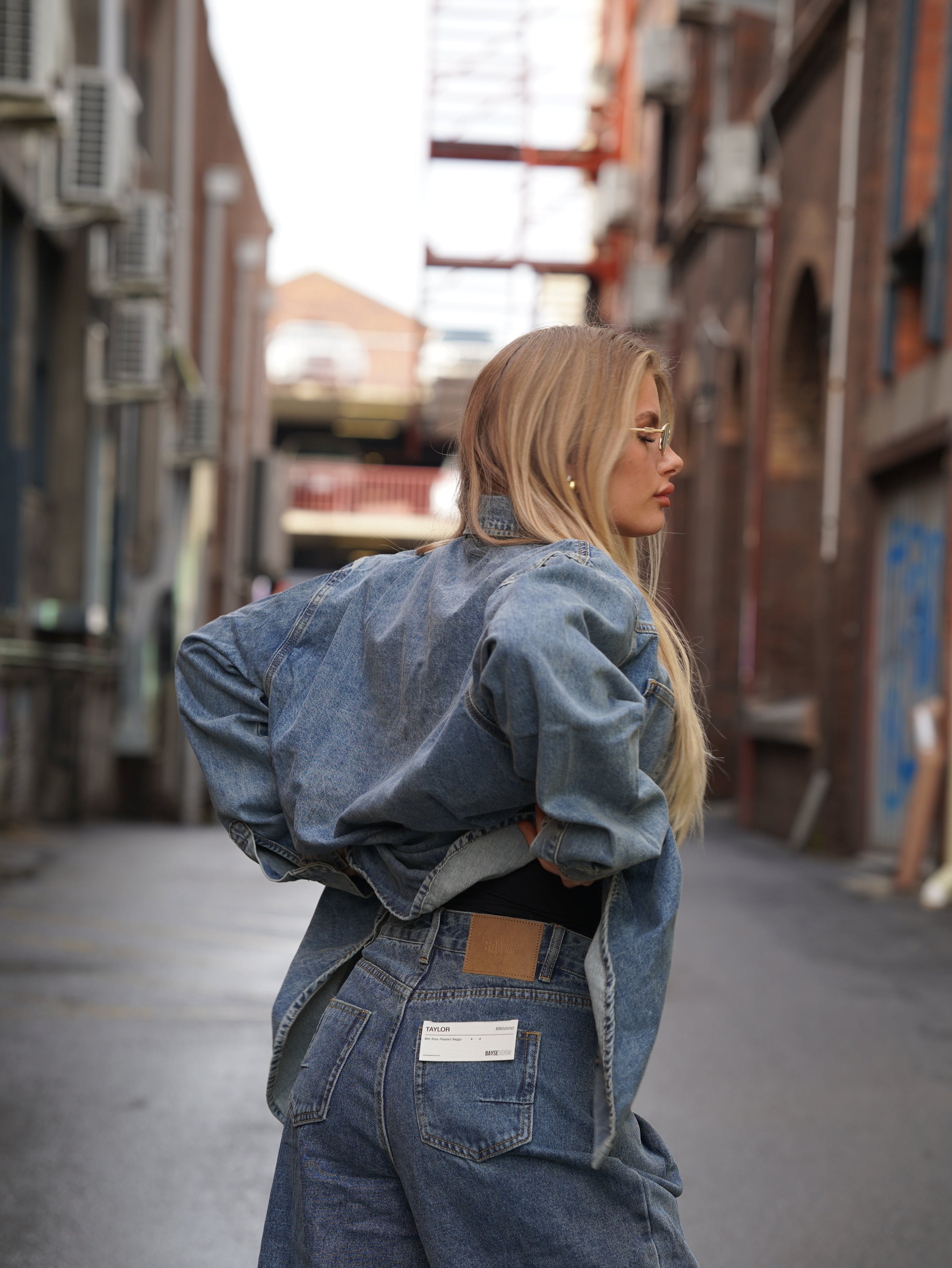 Taylor Denim in Memphis Blue Bayse Brand