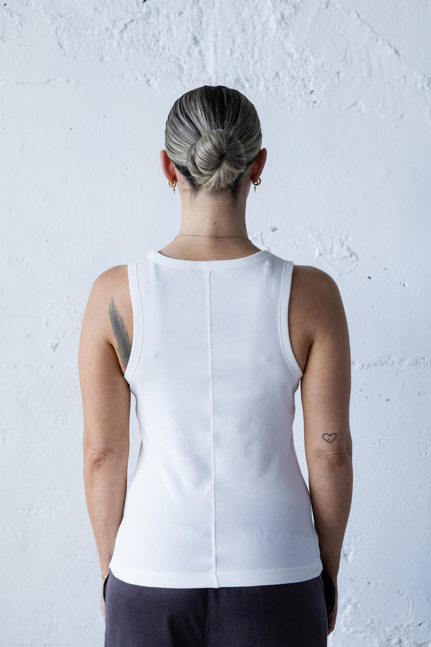 Louis Tank in White