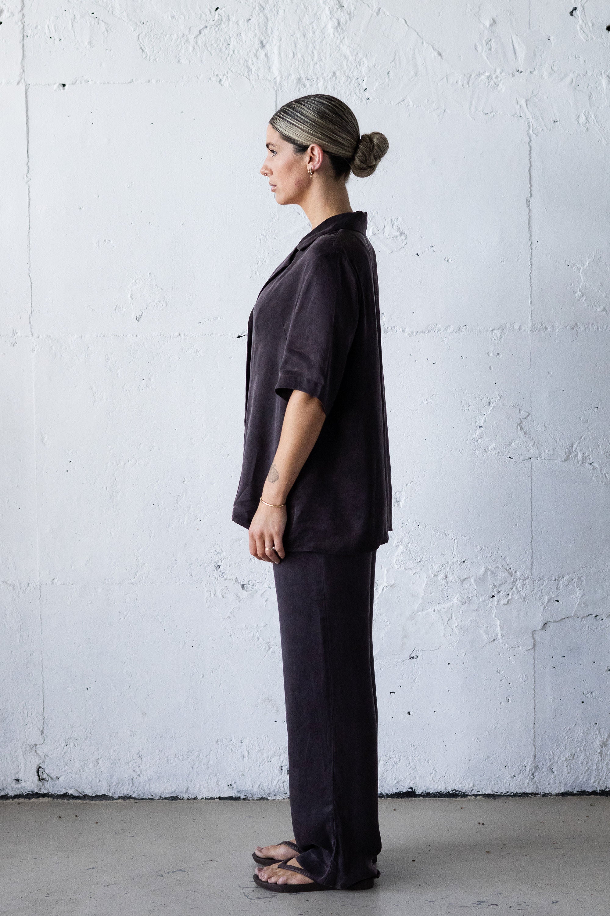 Bertie Shirt in Chocolate