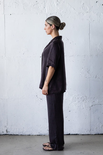 Bertie Shirt in Chocolate